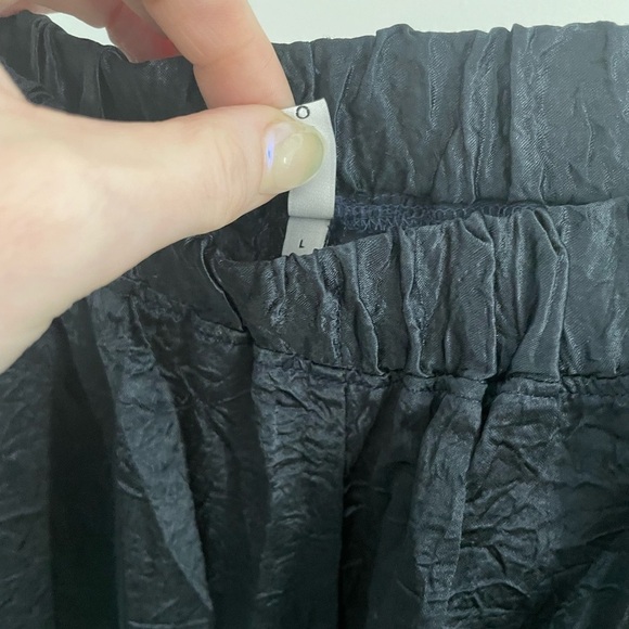 PRIORY Bom Pant in Crushed Slinky Midnight Size Large - Picture 7 of 7